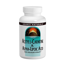 ソースナチュラルズ アセチルL-カルニチン＆アルファリポ酸 650mg 120錠