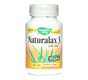 ネイチャーズウェイ ナチュララックス3 アロエ配合 430mg 100粒